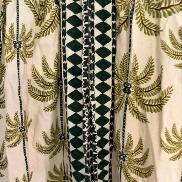 FARM Rio Milani Long Dress, Off-White Coconut Tree - Picture 10 of 13